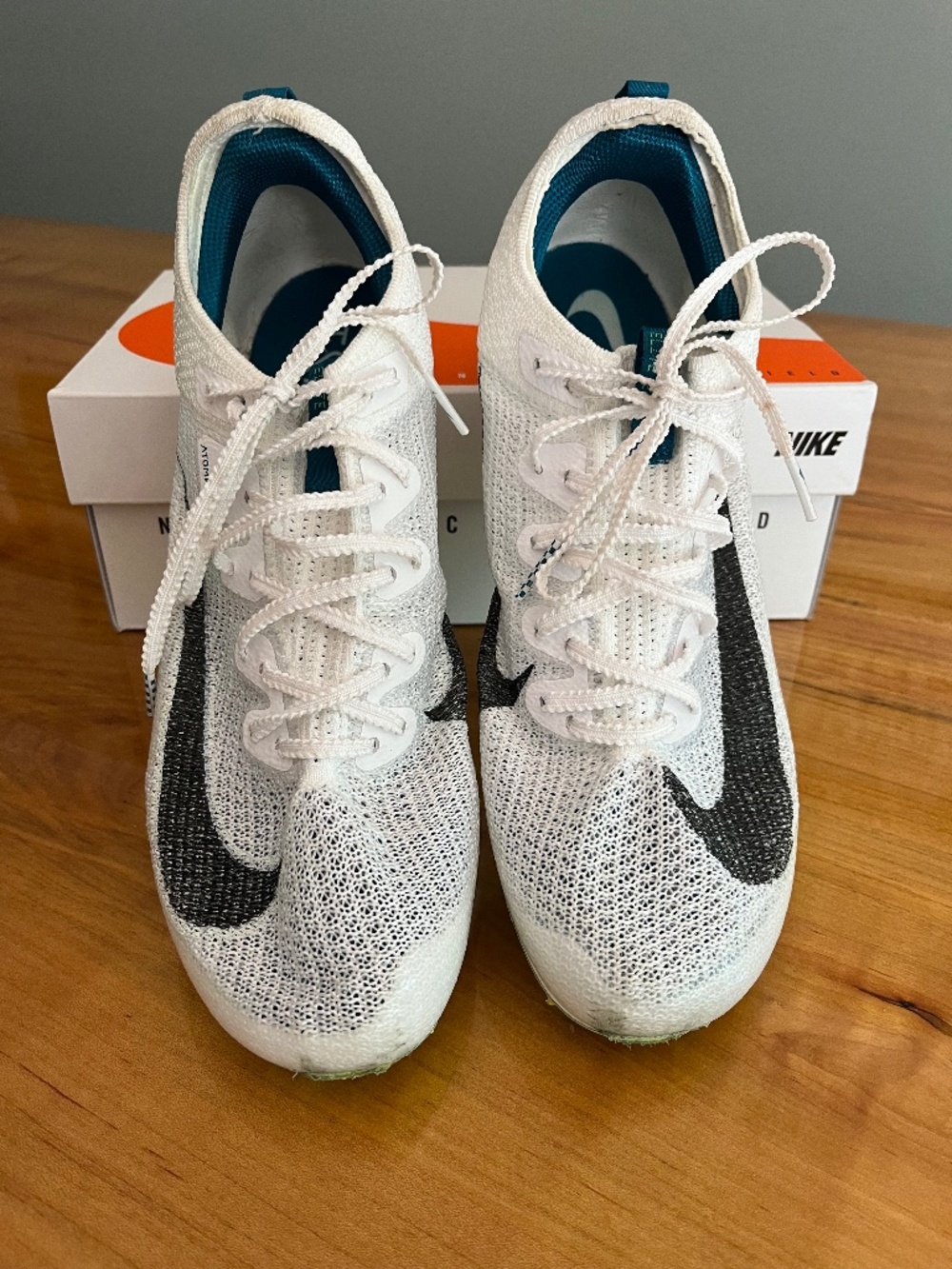 Nike Zoom Superfly Elite 2 White Track & Field Shoes Men’s 9.5./ Women’s 11